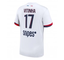 Paris Saint-Germain Vitinha #17 Koszulka Wyjazdowa 2025-26 Krótki Rękaw